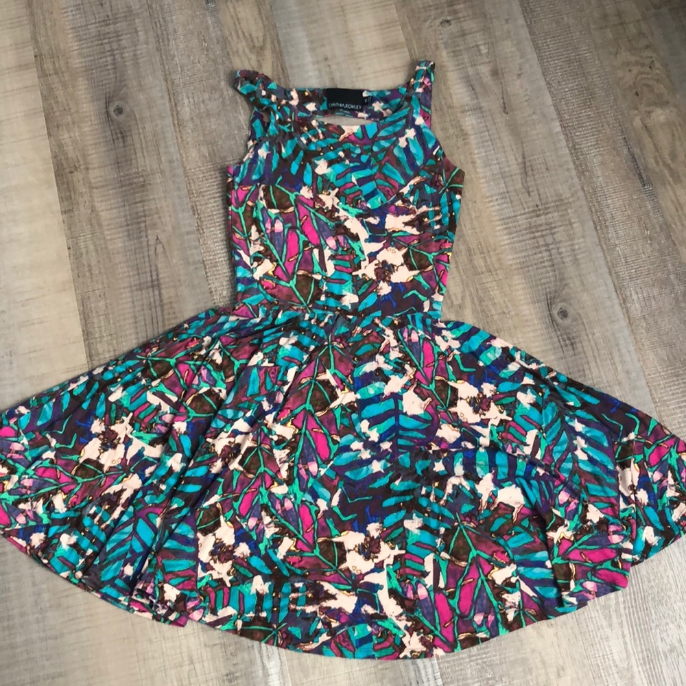 Cynthia Rowley cotton stretch sleeveless dress